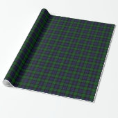 Papier Cadeau Tartan de Black Watch (Déroulé)