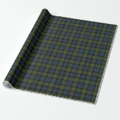 Papier Cadeau Tartan de Campbell d'écossais (Déroulé)