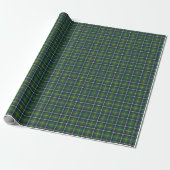 Papier Cadeau Tartan de chasse de clan Turnbull (Déroulé)