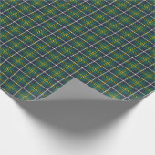 Papier Cadeau Tartan de chasse de clan Turnbull (Coin)