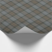 Papier Cadeau Tartan de chasse de Fraser de clan (Coin)