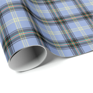 Papier Cadeau Tartan de clan de Bell