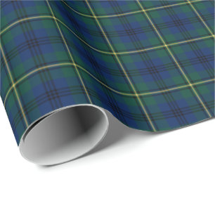 Papier Cadeau Tartan de clan de Johnston