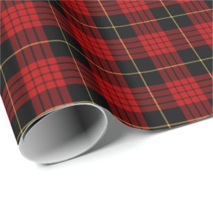 Papier Cadeau Tartan de clan de MacQueen