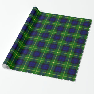 Papier Cadeau Tartan de Gordon de clan