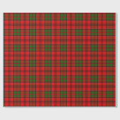 Papier Cadeau Tartan de Grant de clan (Plat)