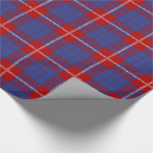 Papier Cadeau Tartan de Hamilton de clan (Coin)
