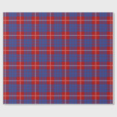 Papier Cadeau Tartan de Hamilton de clan (Plat)