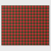 Papier Cadeau Tartan de Mackintosh de clan (Plat)