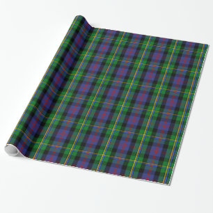 Papier Cadeau Tartan de Malcolm de clan