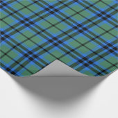 Papier Cadeau Tartan de Marshall de clan (Coin)