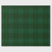 Papier Cadeau Tartan de Noël classique Plaid (Plat)