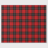 Papier Cadeau Tartan de Ramsay de clan (Plat)