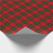 Papier Cadeau Tartan de Robertson de clan (Coin)