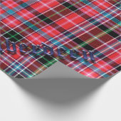 Papier Cadeau Tartan de secteur d'Aberdeen (Coin)