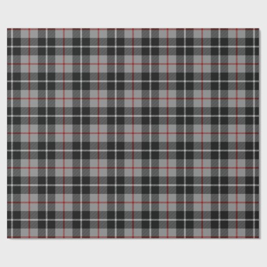 Papier Cadeau Tartan de Thompson de clan (Plat)
