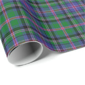 Papier Cadeau Tartan de tonnelier de clan (Coin rond)