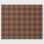 Papier Cadeau Tartan d'écossais de Chattan de clan (Plat)
