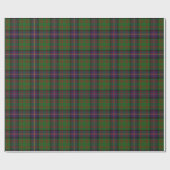Papier Cadeau Tartan d'écossais de Cochrane Cochran de clan (Plat)