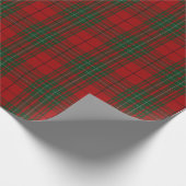Papier Cadeau Tartan d'écossais de Cummings de Cumming de clan (Coin)