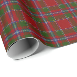 Papier Cadeau Tartan d'écossais de Drummond de clan