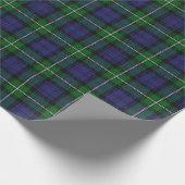 Papier Cadeau Tartan d'écossais de Forbes de clan (Coin)