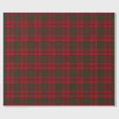 Papier Cadeau Tartan d'écossais de Grant de clan (Plat)