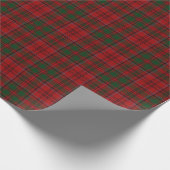 Papier Cadeau Tartan d'écossais de Grant de clan (Coin)