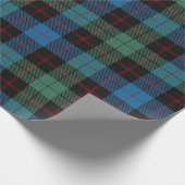 Papier Cadeau Tartan d'écossais de Guthrie de clan (Coin)