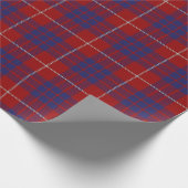 Papier Cadeau Tartan d'écossais de Hamilton de clan (Coin)