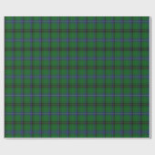 Papier Cadeau Tartan d'écossais de Henderson de clan (Plat)