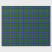 Papier Cadeau Tartan d'écossais de Johnstone Johnston de clan (Plat)