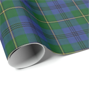 Papier Cadeau Tartan d'écossais de Johnstone Johnston de clan