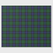 Papier Cadeau Tartan d'écossais de MacCallum de clan (Plat)