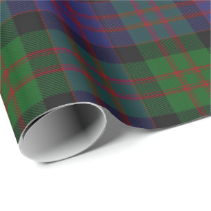 Papier Cadeau Tartan d'écossais de MacDonald Donald de clan