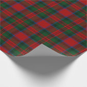 Papier Cadeau Tartan d'écossais de MacDuff de clan (Coin)