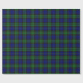 Papier Cadeau Tartan d'écossais de MacKay de clan (Plat)