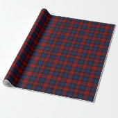 Papier Cadeau Tartan d'écossais de MacLachlan de clan (Déroulé)