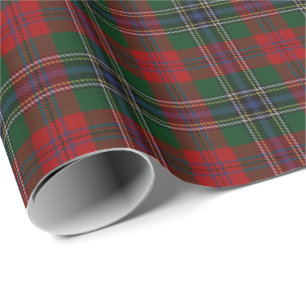 Papier Cadeau Tartan d'écossais de MacLean de clan