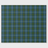 Papier Cadeau Tartan d'écossais de MacLeod de clan (Plat)