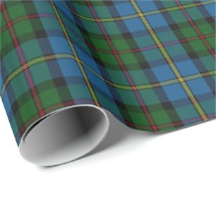 Papier Cadeau Tartan d'écossais de MacLeod de clan