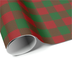 Papier Cadeau Tartan d'écossais de Moncreiffe Moncrief de clan
