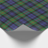 Papier Cadeau Tartan d'écossais de Murray de clan (Coin)