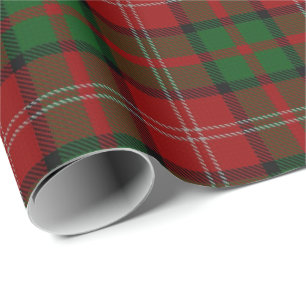 Papier Cadeau Tartan d'écossais de Nisbet Nesbitt Nesbit de cla