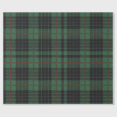 Papier Cadeau Tartan d'écossais de plaid de clan de Gunn (Plat)