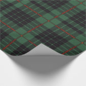 Papier Cadeau Tartan d'écossais de plaid de clan de Gunn (Coin)