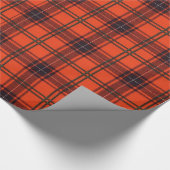 Papier Cadeau Tartan d'écossais de plaid de clan de Wemyss (Coin)