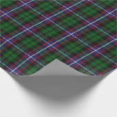Papier Cadeau Tartan d'écossais de Russell de clan (Coin)