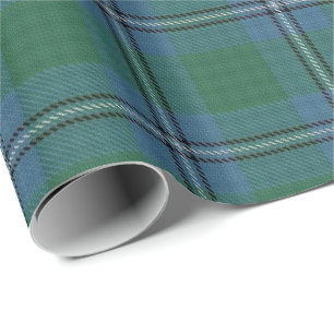 Papier Cadeau Tartan d'écossais d'Irvine Irwin de clan