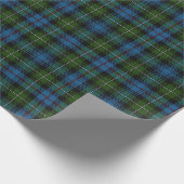 Papier Cadeau Tartan d'écossais du Mackenzie de clan (Coin)